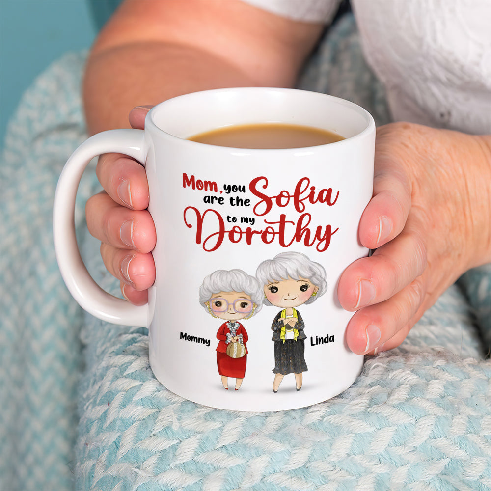 Funny Mother And Daughter 07HUDT280323 Personalized Coffee Mug, Gift For Mama