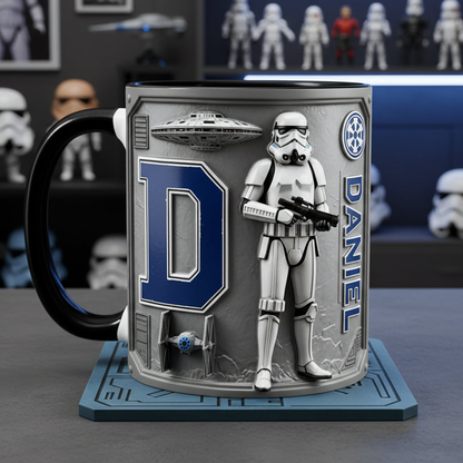 Stwa With Alphabet - Personalized Accent Mug - Gift For Fan Movies HH01