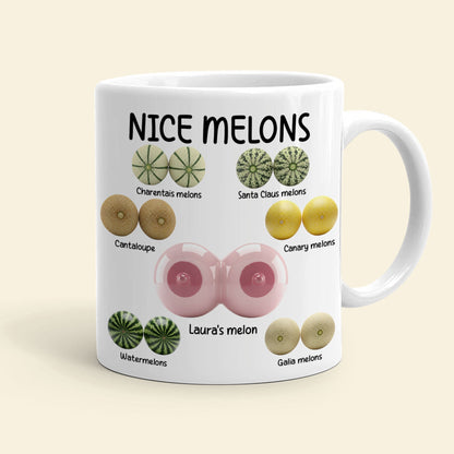 Funny Melon Coffee Mug - Personalized Gifts For Her Coffee Mug 01OHTI241125