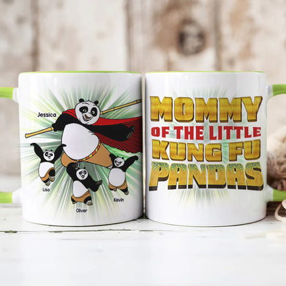 Personalized Gifts For Mom Coffee Mug Mommy Of The Little Panda 02OHTI210324