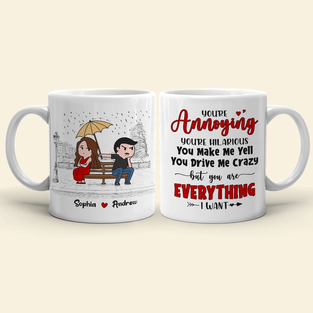 Couple, You Are Everything I Want, Personalized Mug, Gift For Couple