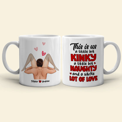 Couple, This Is Us Little Bit kinky, Personalized Mug, Couple Mug