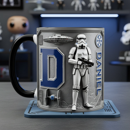 Stwa With Alphabet - Personalized Accent Mug - Gift For Fan Movies HH01