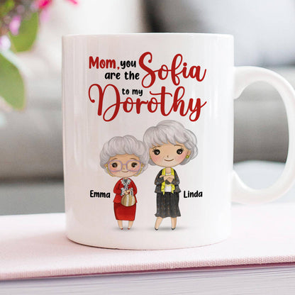 Funny Mother And Daughter 07HUDT280323 Personalized Coffee Mug, Gift For Mama