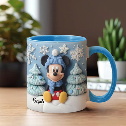 MkMo Magic Mouse - Personalized Accent Mug - Christmas Gift HH01