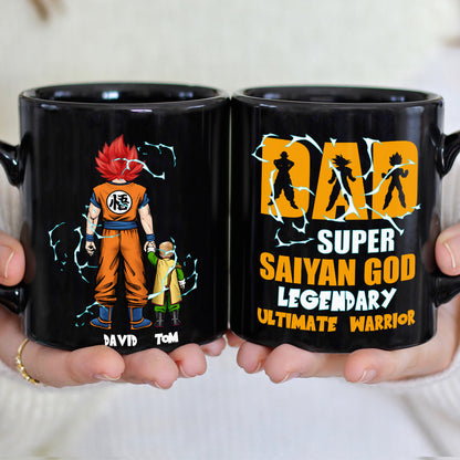 Legend Of Family 05QHDT310523HH Personalized Coffee Black Mug