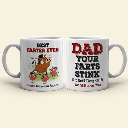 Dad Your Farts Stink Personalized Coffee Mug 05DNTI060623
