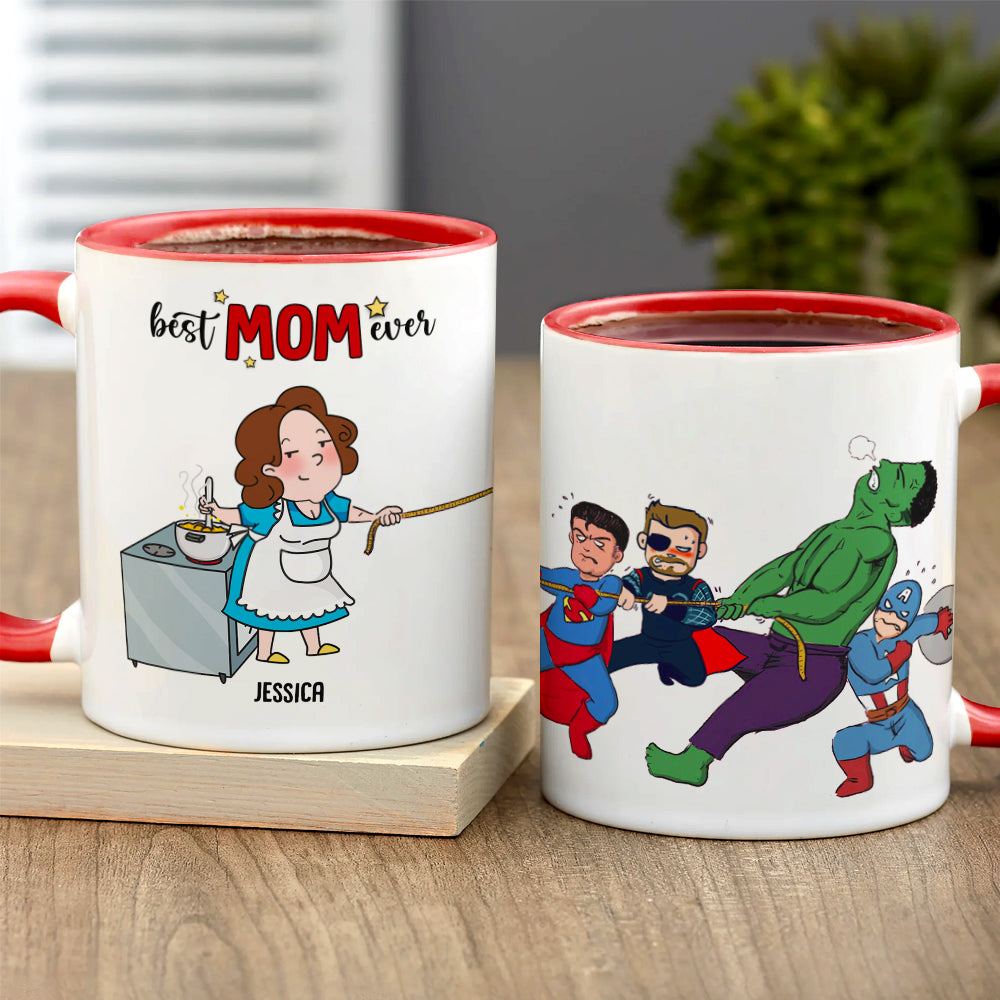 Best Mom Ever, Personalized Coffee Mug, Gift For Mom, Mother's Day Gifts