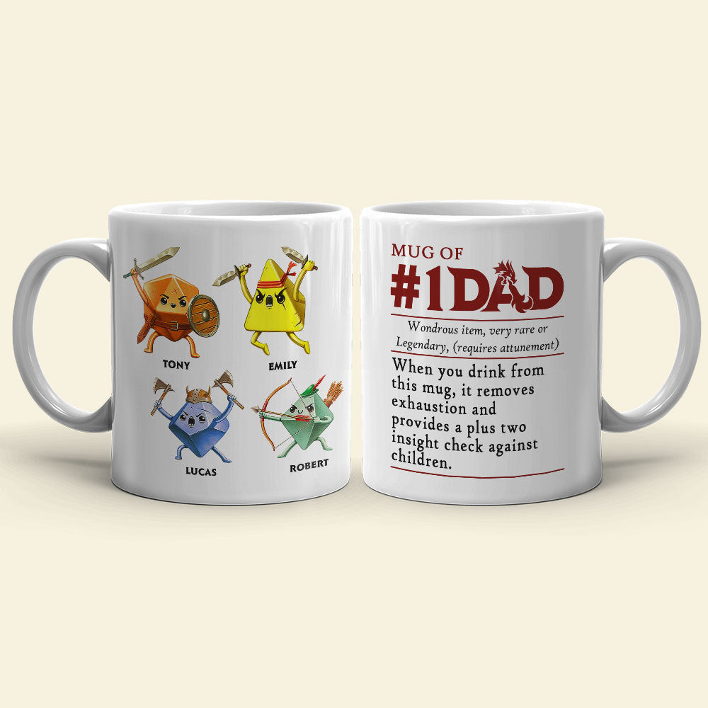 Legend Of Dad 05NATI250523 Personalized Mug Father's Day Gift