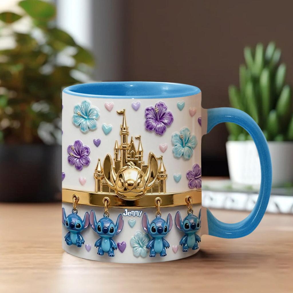 Sti Castle Ohana Means Family - Personalized Accent Mug - Gift For Movie Fans NL122