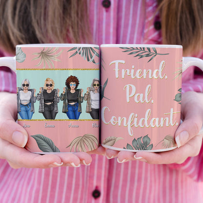 Golden Girls Friend Pal Confidant Personalized Mug