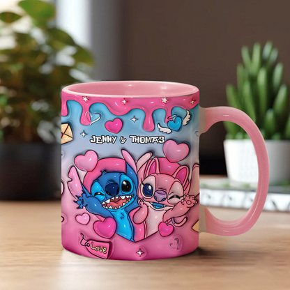 Sti Couple Love You And Me We Got This - Personalized Accent Mug - Gift For Couples NL122