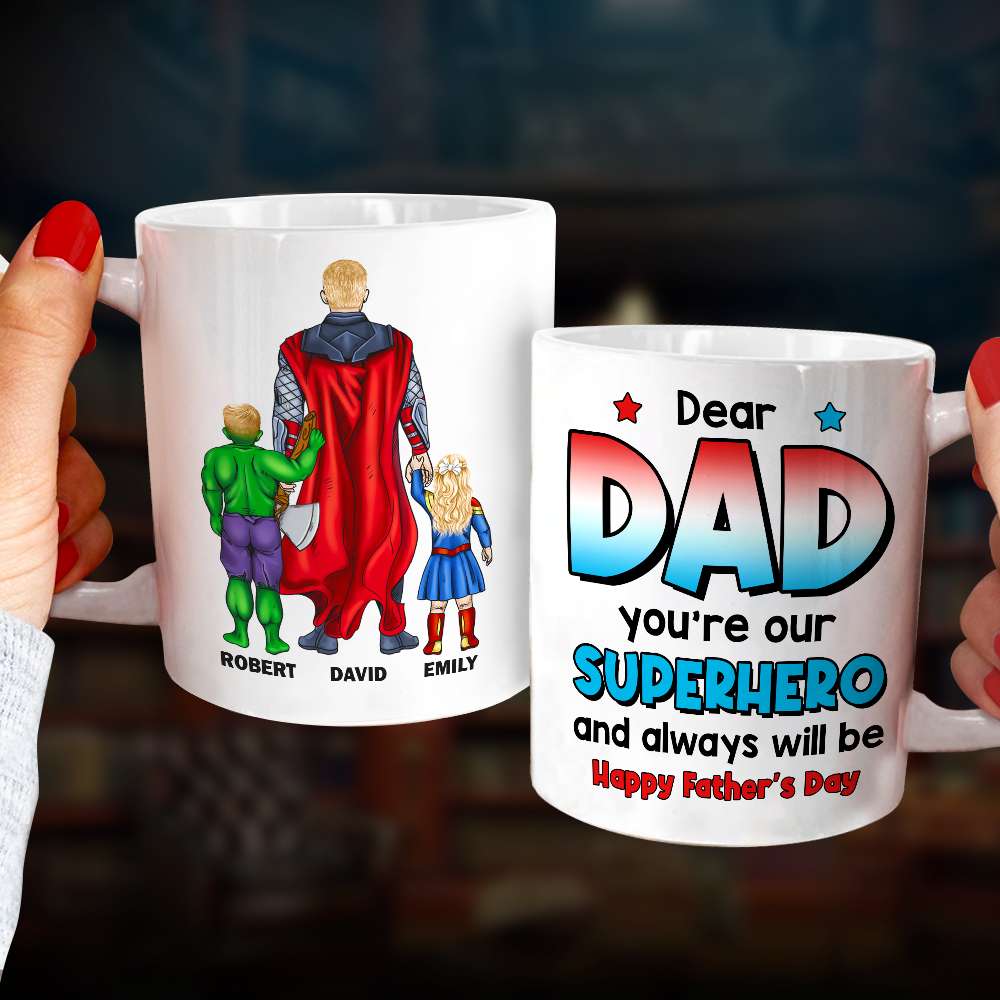 Dear Dad 01ACDT270523TM Personalized Mug, Gift For Dad