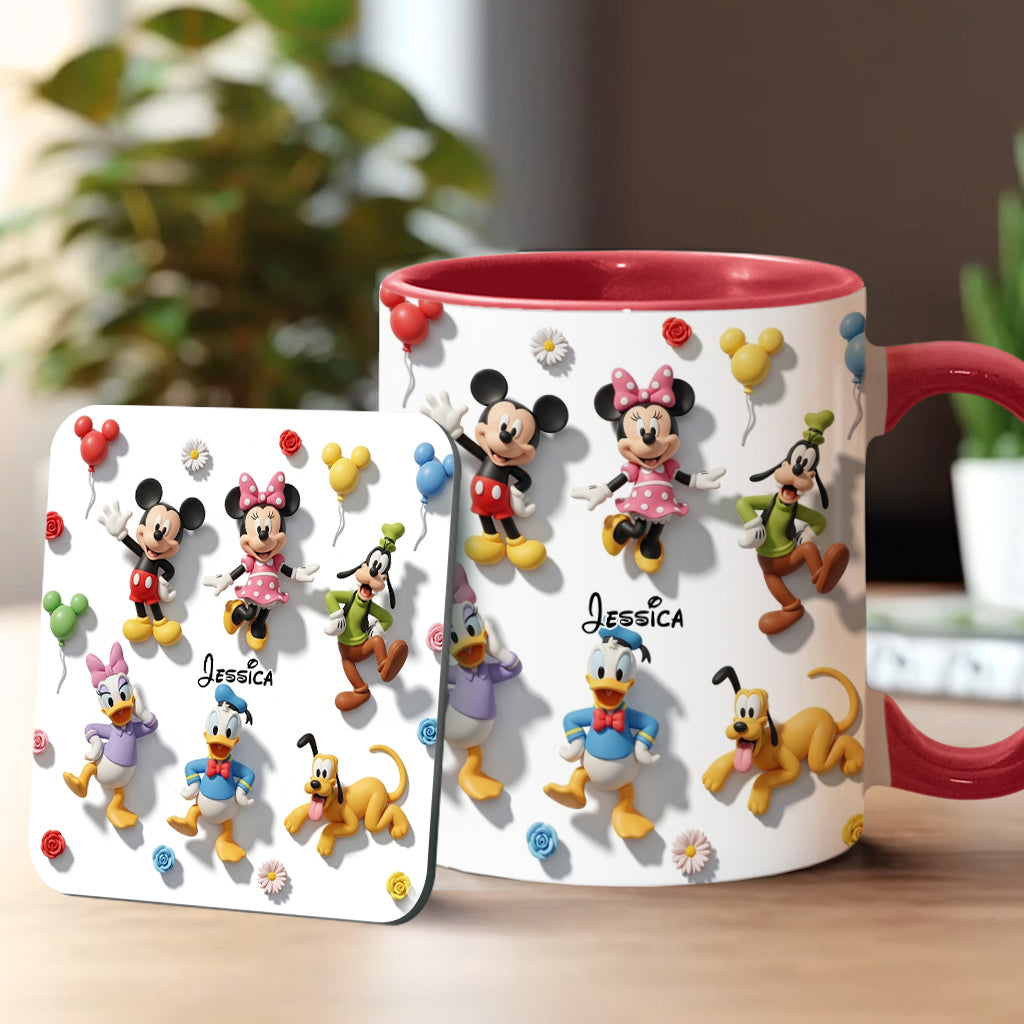 MkMo Magic Mouse Moments That Matter - Personalized Accent Mug - Gift For Movie Fans | NL122