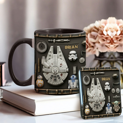 In Dark Place We Find Ourselves - Personalized Accent Mug - Gift For Movie Fans NL122
