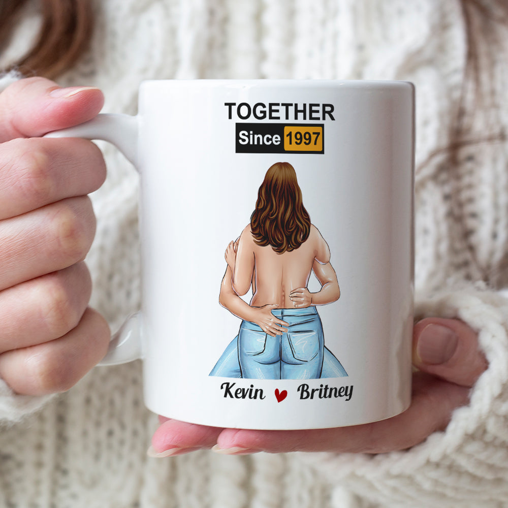 Couple I Met You I Liked You I Love You Funny Personalized Mug
