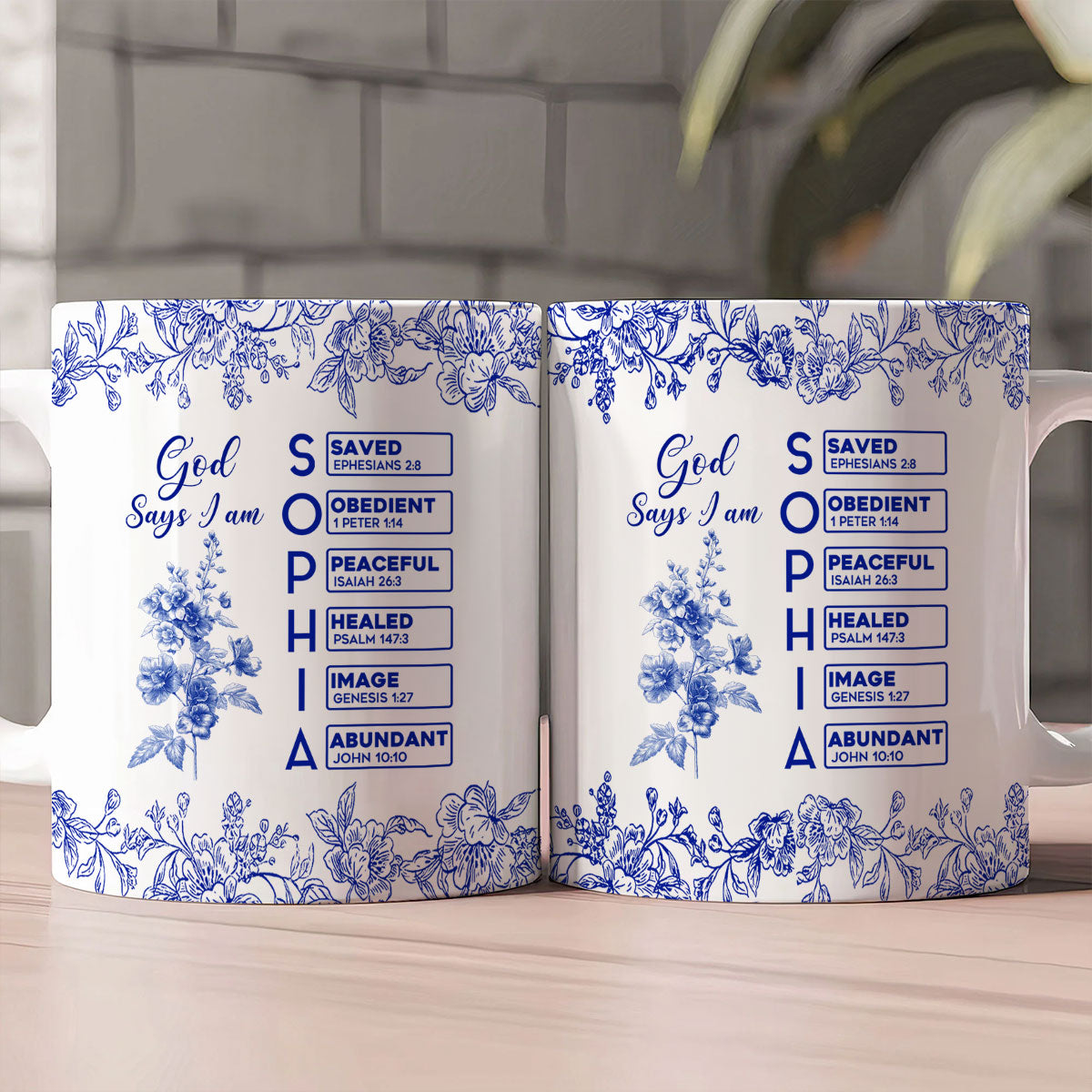God Says I Am - Personalized Ceramic Mug