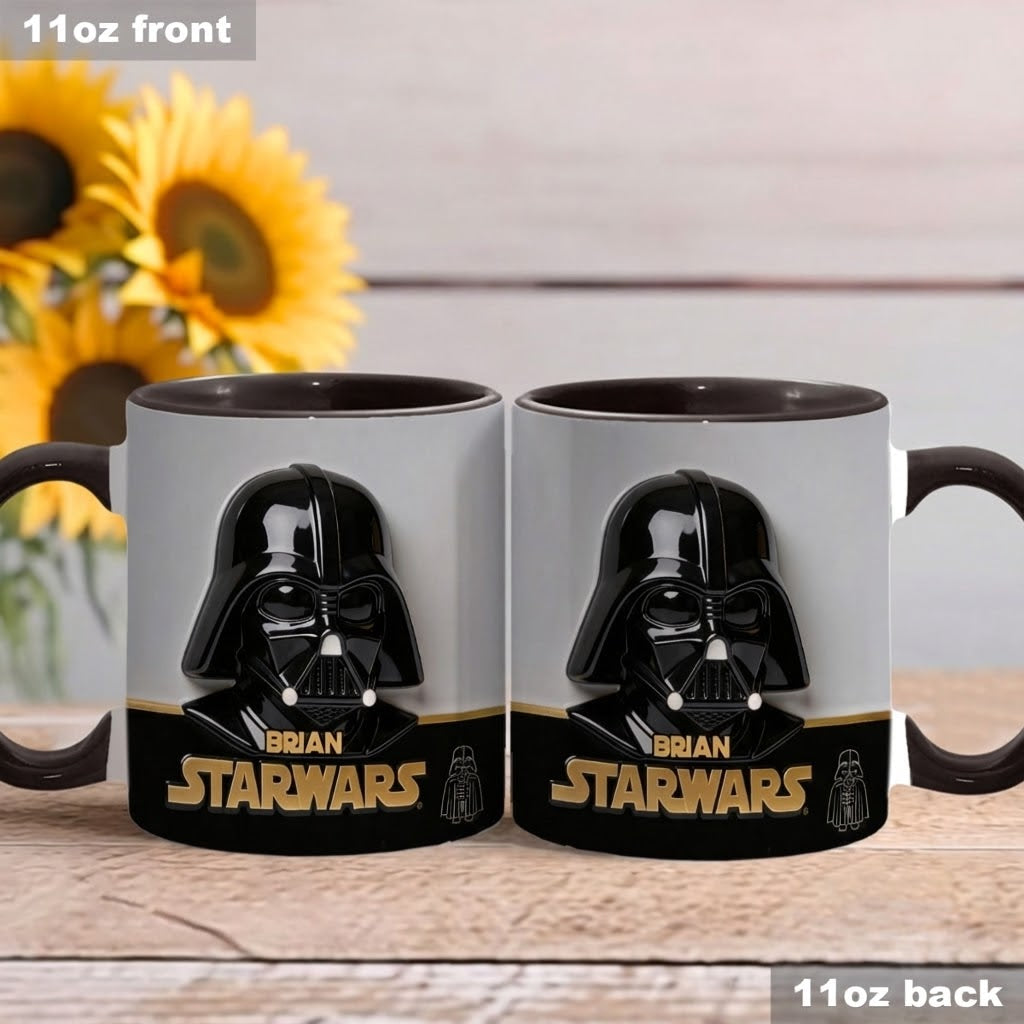 Stwa Join The Dark Side - Personalized Accent Mug - Gift For Fan Movies HH01