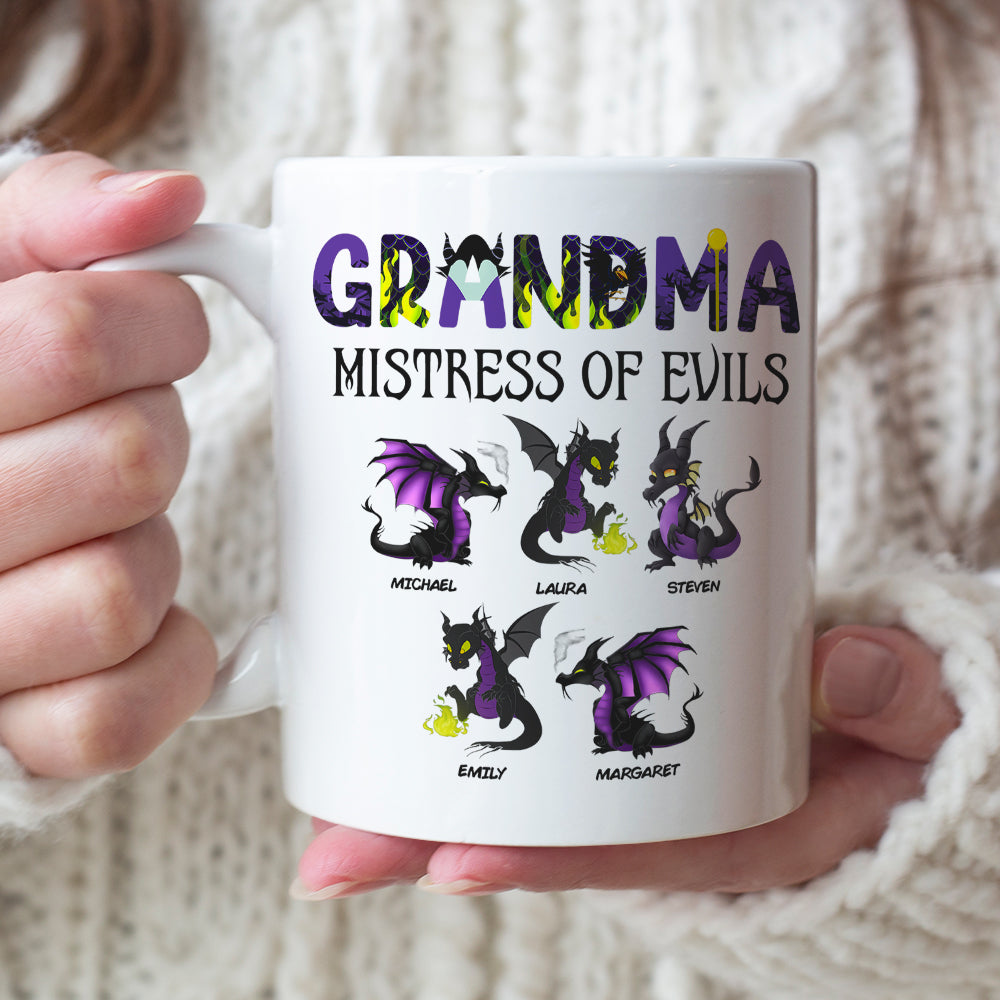 Evil Mom- DR-WHM-04qhdt040523 Personalized Coffee Mug