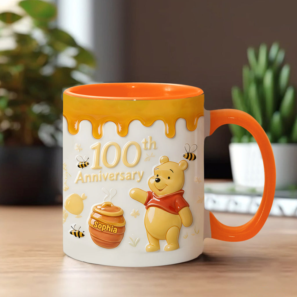 DSNY Honey Bear 100th Anniversary - Personalized Accent Mug - Gift For Fan Movies HH01