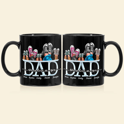 Personalized Dad Coffee Mug We Love You