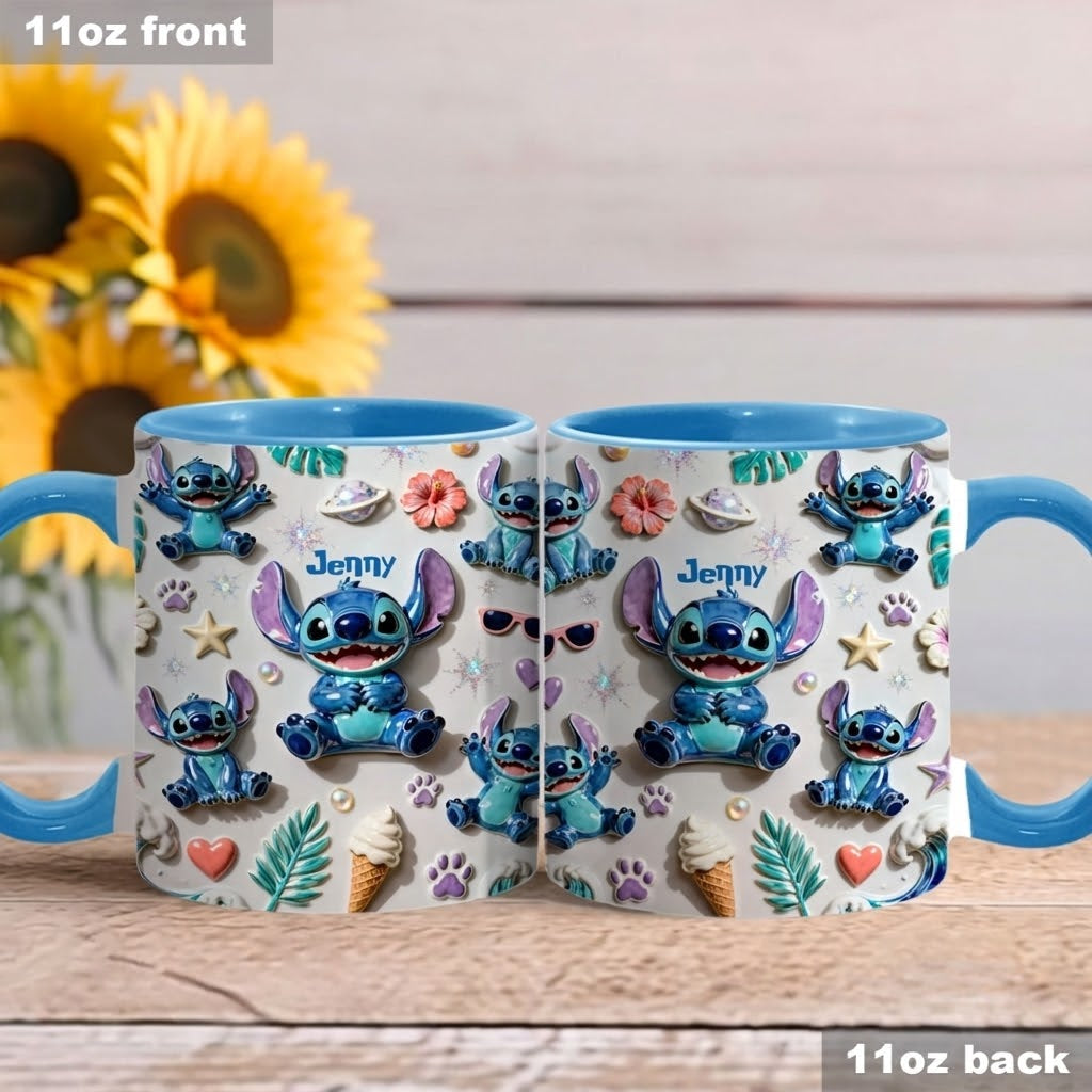 Just Love Sti - Personalized Accent Mug - Gift For Fan Movies HH01