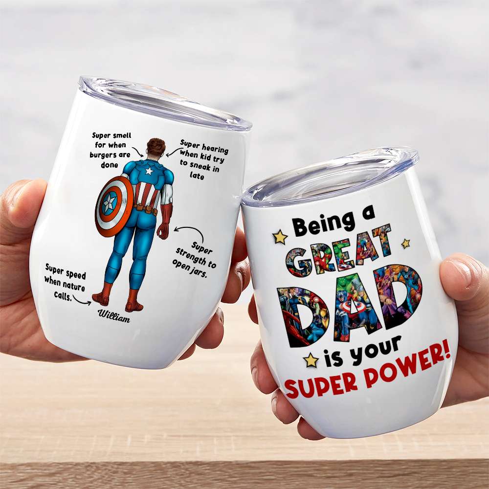 Great Dad Gift Mug 02DNLI210423TM White Mug Accent Mug Wine Tumbler