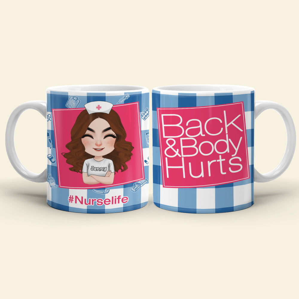 Nurse 01NALI110423HH Personalized Funny Coffee Mug