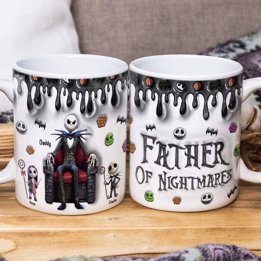 Nightmare Dad Coffee Mug - Personalized Gifts For Dad 03ohti240425