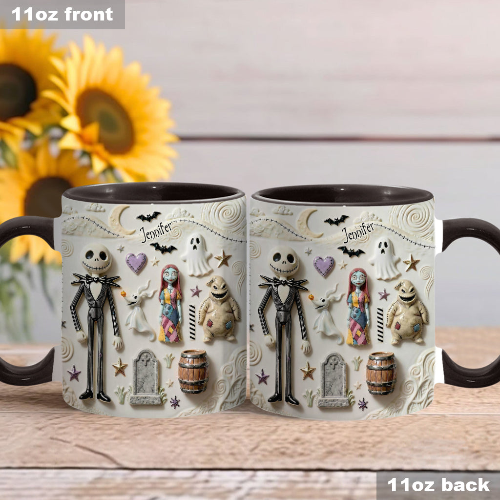 Just Love Spooky - Personalized Accent Mug - Christmas Gift For Movie Fans HH01