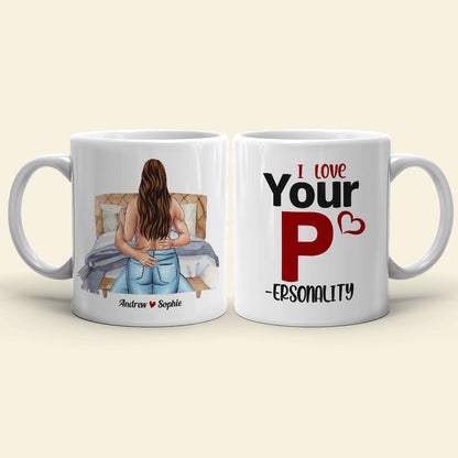 Gift For Couple Funny Mug, Personalized Couple Naughty Mug