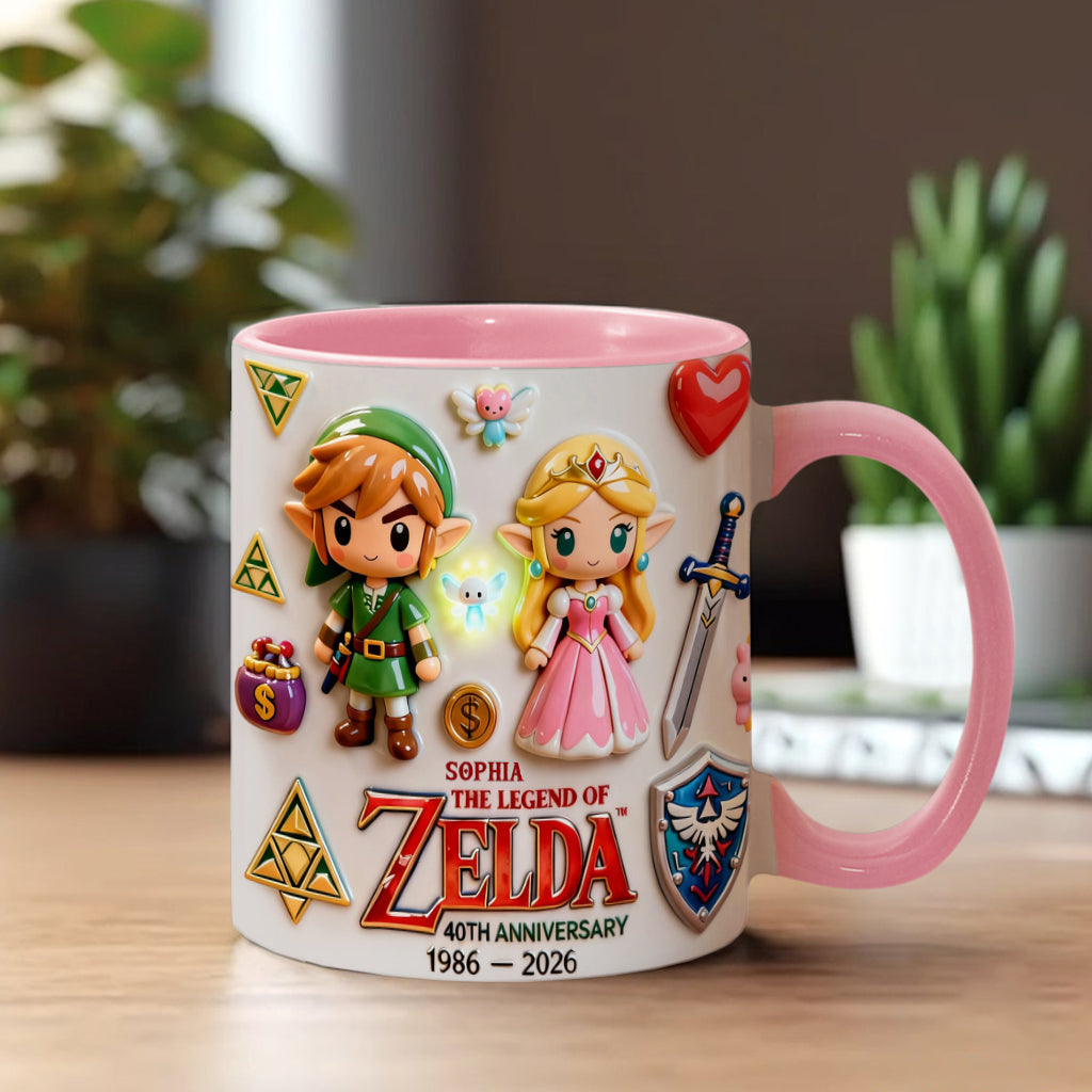 LoZd Celebrate 40th Anniversary - Personalized Accent Mug - Gift For Movie Fans NL122