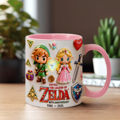 LoZd Celebrate 40th Anniversary - Personalized Accent Mug - Gift For Movie Fans NL122