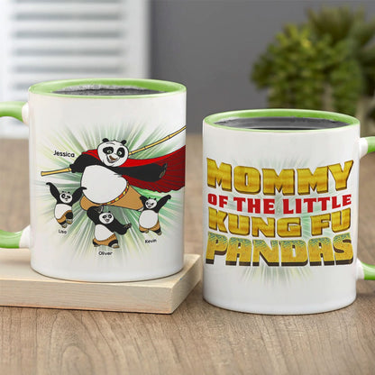 Personalized Gifts For Mom Coffee Mug Mommy Of The Little Panda 02OHTI210324