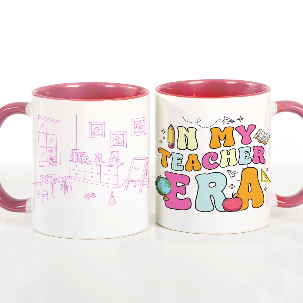 Personalized Gifts For Teachers Mug In My Teacher Era 03NATI060124