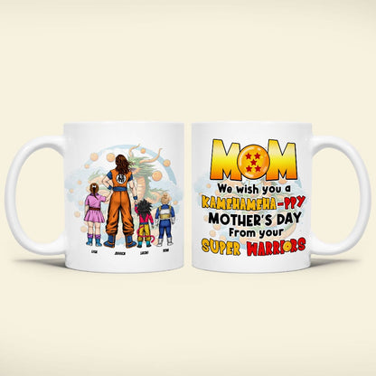 Personalized Gifts For Mom Coffee Mug Mom, We Wish You A Happy 03HTTI140324HH