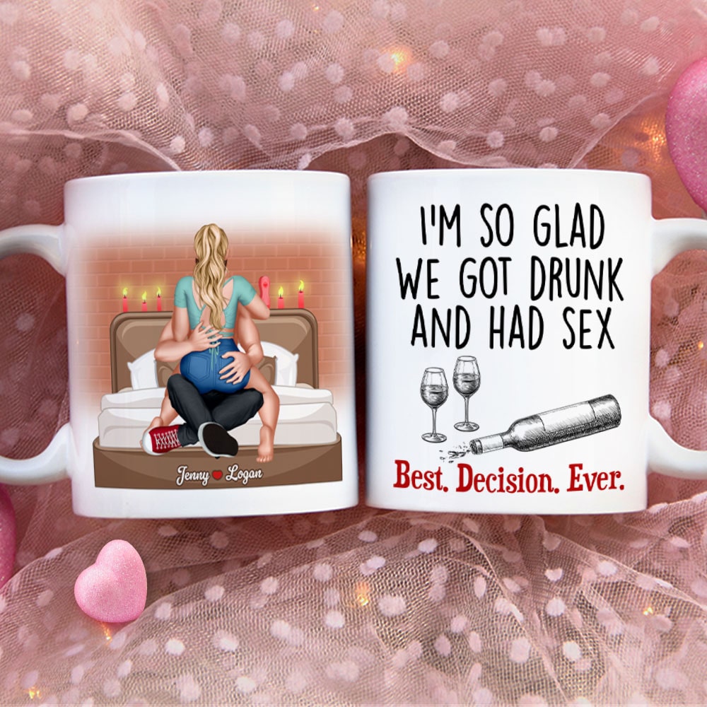 Personalized Gifts For Couples Mug Best Decision Ever