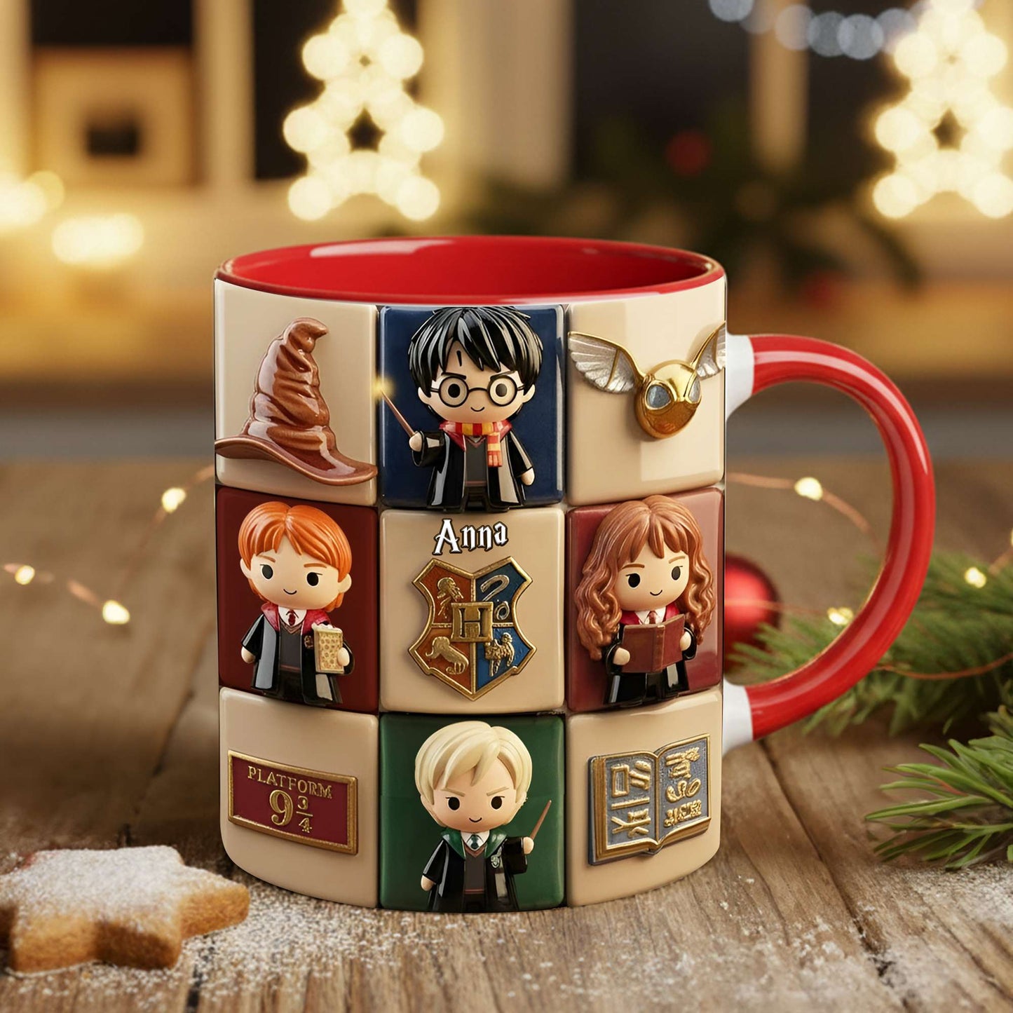 Just Love HaPo - Personalized Accent Mug - Gift For Fantasy Lovers HH01