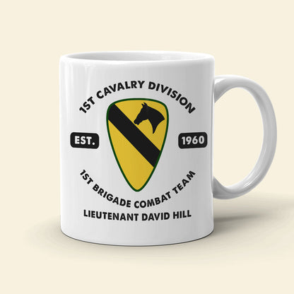 Never Underestimate An Old Man With A Military Background - Personalized White Mug - Gift with Customized Logo