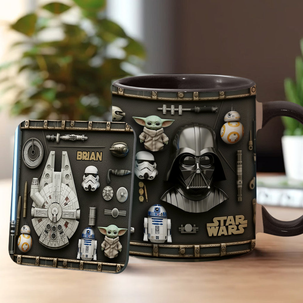 In Dark Place We Find Ourselves - Personalized Accent Mug - Gift For Movie Fans NL122
