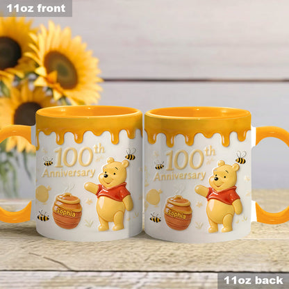DSNY Honey Bear 100th Anniversary - Personalized Accent Mug - Gift For Fan Movies HH01