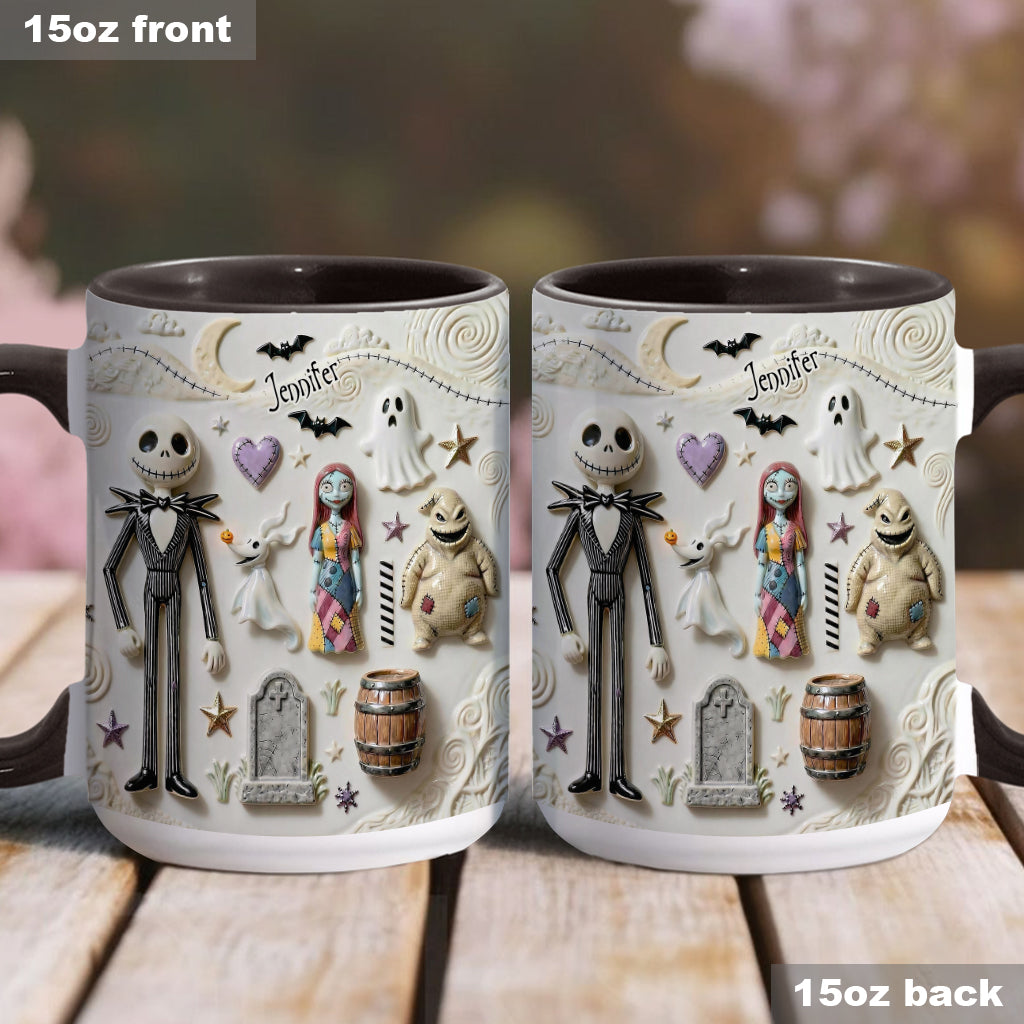 Just Love Spooky - Personalized Accent Mug - Christmas Gift For Movie Fans HH01