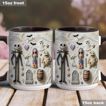 Just Love Spooky - Personalized Accent Mug - Christmas Gift For Movie Fans HH01