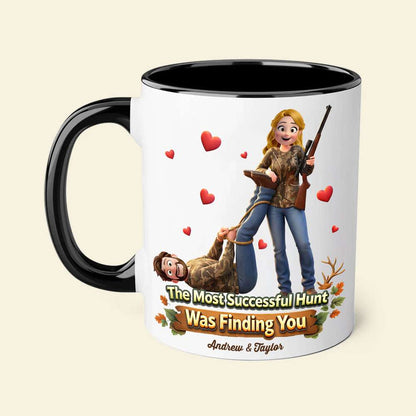 Hunting Couple Coffee Accent Mug - Personalized Gifts For Couple Coffee Mug 03HUTI200126HG