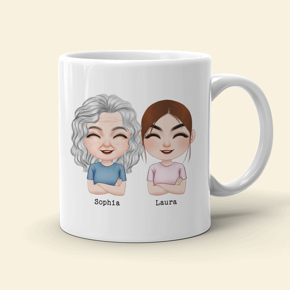 Your Mom May Annoy You Sometime, But There Was A Time You Love Her So Much You Begged To Watch Her Poop - Personalized Mug - Gift For Child