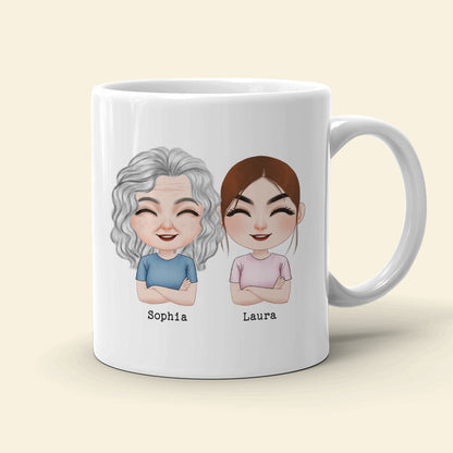 Your Mom May Annoy You Sometime, But There Was A Time You Love Her So Much You Begged To Watch Her Poop - Personalized Mug - Gift For Child