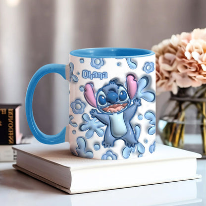 Sti Merry Stichmas - Personalized Accent Mug - Gift For Fan Movies HH01