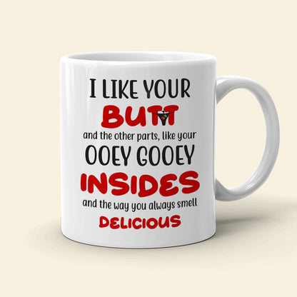I Like You, Personalized Couple Make Love Mug 03DNDT060323TM