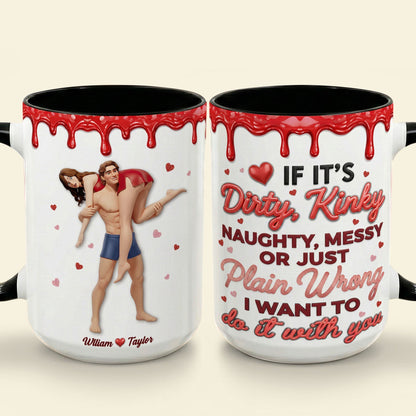 Sassy Couple Black Coffee Mug - Personalized Gifts For Couples 04HUTI300126