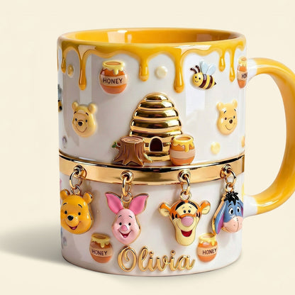 DSNY Honey Bear And Friends - Personalized Accent Mug - Gift For Movie Fans NL122
